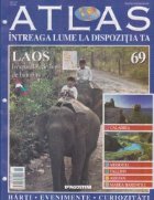 Atlas Intreaga lume dispozitia Laos