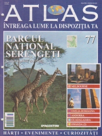 Atlas - Intreaga Lume la dispozitia ta, Nr. 77 - Parcul National Serengeti savana plina de viata