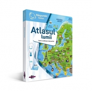 Atlasul lumii. Carte vorbitoare interactiva