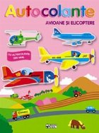 Autocolante Avioane elicoptere jucam construim