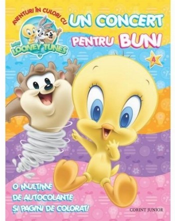 Aventuri în culori cu Baby Looney Tunes. Un concert pentru buni