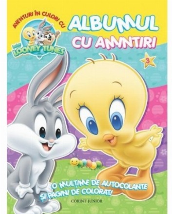 Aventuri în culoricu Baby Looney Tunes. Albumul cu amintiri