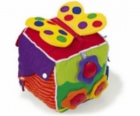 Baby Soft-Toy Cube - cub pentru bebelusi