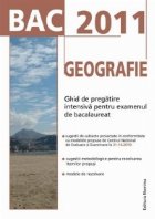 BAC 2011 Geografie Ghid pregatire