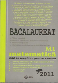 Bacalaureat 2011 Matematica M1