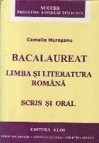 Bacalaureat Limba literatura romana Scris