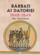 Barbati datoriei 1848 1849 Mic