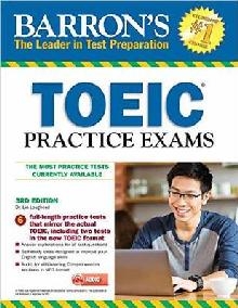 Barron's Toeic Practice Exams with MP3 CD, 3rd Edition