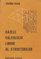 Bazele calculului liniar structurilor