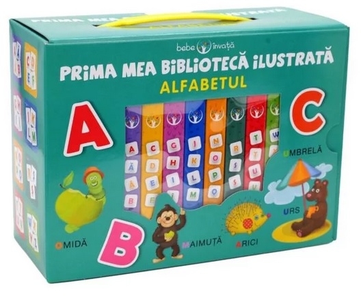 Bebe învaţă : Prima mea bibliotecă ilustrată