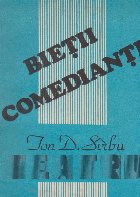 Bietii comedianti comedii eseu (teatru)