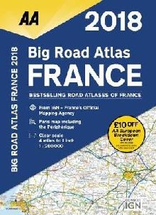 AA Big Road Atlas France