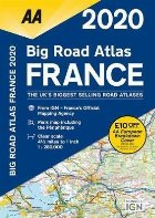 AA Big Road Atlas France 2020