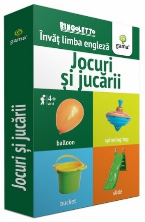 Bingoletto. Invat limba engleza. Jocuri si jucarii