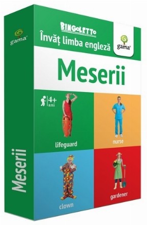 Bingoletto. Invat limba engleza. Meserii