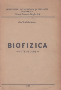 Biofizica - note de curs -