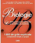 Biologie Teste grila pentru admiterea