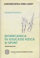 Biomecanica educatie fizica sport