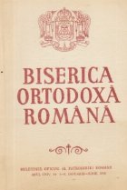 Biserica Ortodoxa Romana - Buletinul Oficial al Patriarhiei Romane, Nr. 1-6, Ianuarie-Iunie/1996