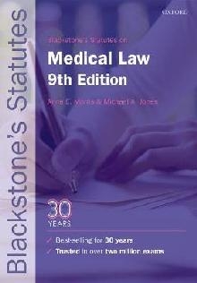 Blackstone's Statutes on Medical Law