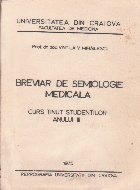 Breviar semiologie medicala (Editie 1975)