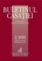 Buletinul Casatiei, Nr. 2/2010