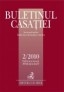 Buletinul Casatiei, Nr. 2/2010