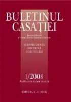 Buletinul Casatiei 1/2008