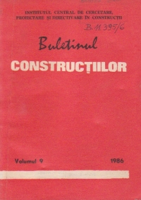 Buletinul Constructiilor (9/1986)