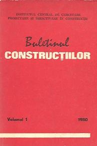 Buletinul Constructiilor, Volumul I - 1980