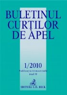 Buletinul Curtilor de Apel, Nr. 1/2010