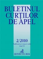 Buletinul Curtilor de Apel, Nr. 2/2010