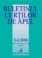 Buletinul Curtilor de Apel, Nr. 3-4/2010