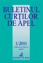 Buletinul Curtilor de Apel, Nr. 1/2011