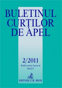 Buletinul Curtilor de Apel, Nr. 2/2011