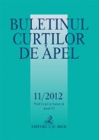 Buletinul Curtilor de Apel, Nr. 11/2012