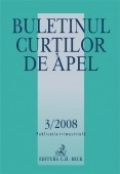 Buletinul Curtilor de Apel, Nr. 3/2008