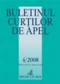 Buletinul Curtilor de Apel, Nr. 4/2008