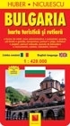 Bulgaria. Harta turistica si rutiera