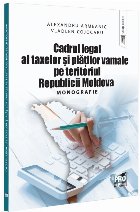 Cadrul legal taxelor şi plăţilor