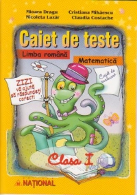 Caiet de teste.Limba romana,matematica(cls I)