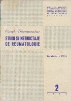 Caiet Documentar Studii instructaje reumatologie