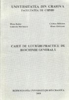 Caiet lucrari practice biochimie generala