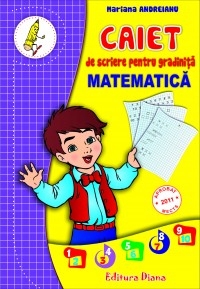 Caiet de scriere pentru gradinita - MATEMATICA