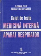 Caiet teste medicina interna Aparat