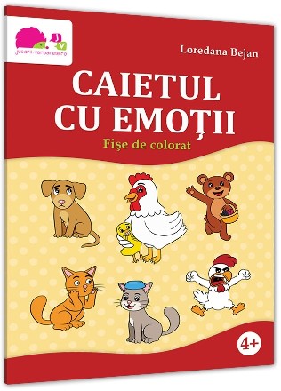 Caietul cu emotii. Fise de colorat