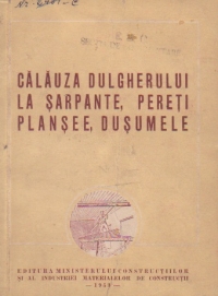 Calauza dulgherului la sarpante, pereti, plansee, dusumele