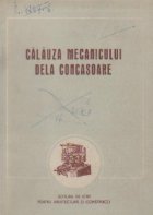 Calauza mecanicului dela concasoare