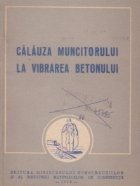 Calauza muncitorului vibrarea betonului