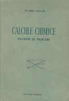 Calcule chimice - Culegere de probleme